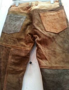 画像3: children of the discordance(チルドレンオブザディスコーダンス) PATCH LEATHER PANTS 16SS-COTDPT-002(B) (3)