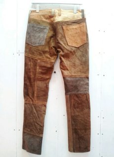 画像4: children of the discordance(チルドレンオブザディスコーダンス) PATCH LEATHER PANTS 16SS-COTDPT-002(B) (4)