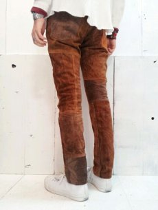 画像8: children of the discordance(チルドレンオブザディスコーダンス) PATCH LEATHER PANTS 16SS-COTDPT-002(B) (8)