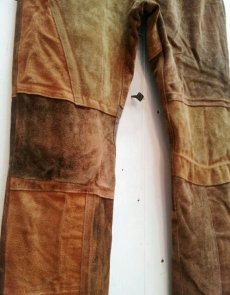 画像6: children of the discordance(チルドレンオブザディスコーダンス) PATCH LEATHER PANTS 16SS-COTDPT-002(B) (6)