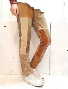 画像6: children of the discordance(チルドレンオブザディスコーダンス) PATCH LEATHER PANTS 16SS-COTDPT-002(C) (6)