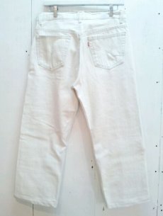 画像3: children of the discordance(チルドレンオブザディスコーダンス) OLD PATCH DENIM PANTS COTDPT-001(WHT) (3)