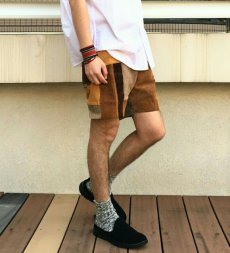 画像8: children of the discordance(チルドレンオブザディスコーダンス) PATCH LEATHER SHORTS 17SS-COTDPT-006 (8)