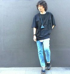 画像6: children of the discordance(チルドレンオブザディスコーダンス) × SEMBL(センブル)HANDMADE OVERSIZE TEE 16AW-COTDSMBL-003(BLK) (6)