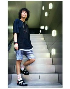 画像9: children of the discordance(チルドレンオブザディスコーダンス) × SEMBL(センブル)HANDMADE OVERSIZE TEE 16AW-COTDSMBL-003(BLK) (9)