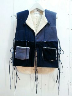 画像1: children of the discordance(チルドレンオブザディスコーダンス) × SEMBL(センブル)HANDMADE VEST 16AW-COTDSMBL-001 (1)