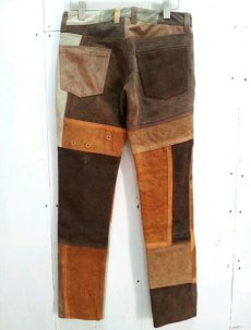 画像3: children of the discordance(チルドレンオブザディスコーダンス) PATCH LEATHER PANTS 16AW-COTDPT-002(A) (3)