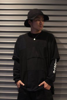 画像7: children of the discordance(チルドレンオブザディスコーダンス) × SEMBL(センブル)HANDMADE OVERSIZE TEE 16AW-COTDSMBL-003(BLK) (7)