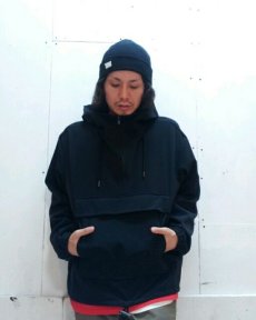 画像10: ★SALE★ KIIT(キート)2WAY STRETCH ANORAK BLOUSON KIB-Y90A-600(BLK)  (10)