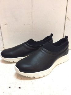 画像1: KIIT by HIROSHI TSUBOUCHI (キート バイ ヒロシ ツボウチ) COLLABOLATION LETHER SNEAKER KIB-A93-700(BLK) (1)