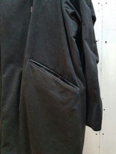 画像6: KIIT(キート) ULTRA SUEDE MODS COAT KIC-C99A-800 (BLK) (6)