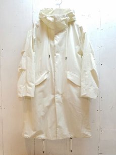 画像1: KIIT(キート) C / N MODS COAT KIC-C99B-005 (WHT) (1)