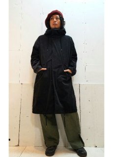 画像7: KIIT(キート) ULTRA SUEDE MODS COAT KIC-C99A-800 (BLK) (7)