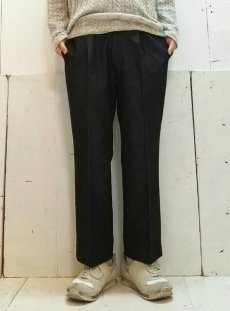 画像4: KIIT(キート)INLAY DENIM KNIT EASY WIDE TROUSER　KIC-P98-002 （IND） (4)