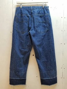 画像2: KIIT(キート)10 OZ DENIM LOOSE STRAIGHT PANTS　KIC-P88-016 (BIO） (2)