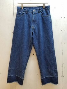 画像1: KIIT(キート)10 OZ DENIM LOOSE STRAIGHT PANTS　KIC-P88-016 (BIO） (1)