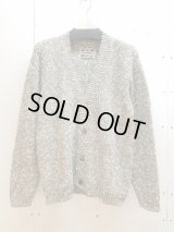 KIIT(キート) MIX SLAB YARN KNIT CARDIGAN KIC-K97-015 (KHA x GRY)