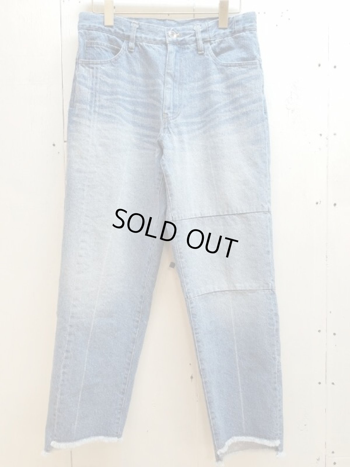 画像1: ★SALE40％OFF★KIIT(キート) SWITCHING 12OZ DENIM PANTS KIC-P87-020 (BIO) (1)