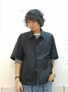 画像6: KIIT(キート)  SUPER 120'S 2WAY COACH BLOUSON KIC-Y99B-100（BLK） (6)