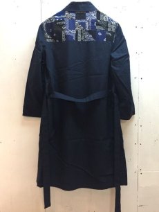 画像2: children of the discordance(チルドレンオブザディスコーダンス)  BANDANA KIMONO ROBE COTDNYCO-001(NVY) (2)