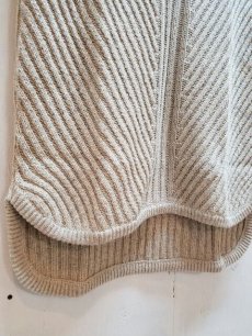 画像3: KIIT(キート) C / SI NEP YARN V-NECK KNIT VEST KIC-K98-014　(NAT) (3)