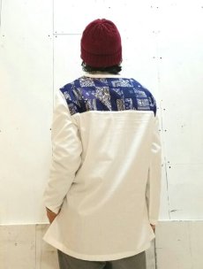 画像6: children of the discordance(チルドレンオブザディスコーダンス)  BANDANA LS SHIRT COTDCO-002(WHT) (6)