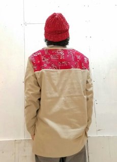 画像6: children of the discordance(チルドレンオブザディスコーダンス)  BANDANA LS SHIRT COTDCO-002(BGE) (6)