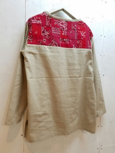 画像4: children of the discordance(チルドレンオブザディスコーダンス)  BANDANA LS SHIRT COTDCO-002(BGE) (4)