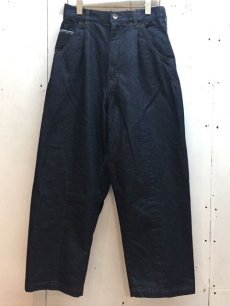 画像1: KIIT(キート) 10 oz DENIM WIDE TROUSERS KIC-P90-017 (IND.O.W) (1)