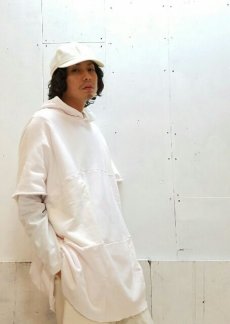 画像4: children of the discordance(チルドレンオブザディスコーダンス) × SEMBL(センブル)HANDMADE OVERSIZED HOODIE2 17SS-COTDSMBL-004(OFF) (4)