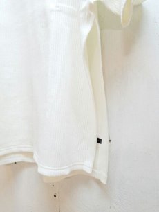 画像4: KIIT(キート)RIB STITCH S/SLEEVE TEE  KIC-T84-012 (WHT) (4)