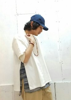 画像5: KIIT(キート)RIB STITCH S/SLEEVE TEE  KIC-T84-012 (WHT) (5)