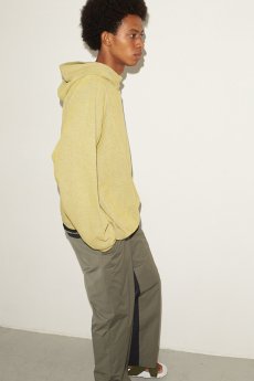 画像7: KIIT(キート)COTON PIQUE REVERSIBLE LOOSE HOODIE  KIC-T91-011 (YEL X L,GRY) (7)