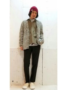 画像6: KIIT(キート)C / SI GROSGLAIN PULLOVER OPEN COLLAR SHIRTS　KIC-B98-018　（KHA） (6)