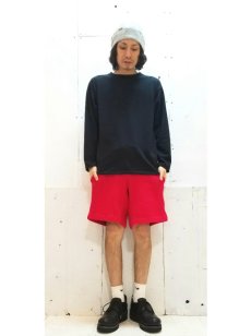 画像4: REBEL ELEMENTS別注　KIIT(キート) 　BIG WAFFULE SHORT PANTS KIC-P83-021(RED) (4)