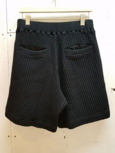 画像3: REBEL ELEMENTS別注　KIIT(キート) 　BIG WAFFULE SHORT PANTS KIC-P83-021(BLK) (3)