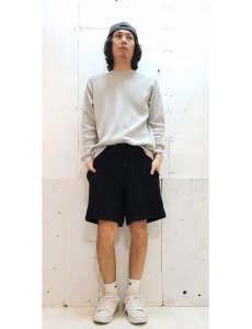 画像4: REBEL ELEMENTS別注　KIIT(キート) 　BIG WAFFULE SHORT PANTS KIC-P83-021(BLK) (4)