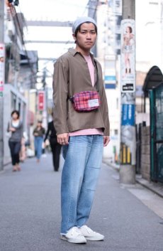 画像9: KIIT(キート)C / SI GROSGLAIN PULLOVER OPEN COLLAR SHIRTS　KIC-B98-018　（KHA） (9)