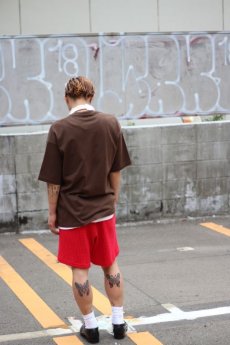 画像12: REBEL ELEMENTS別注　KIIT(キート) 　BIG WAFFULE SHORT PANTS KIC-P83-021(RED) (12)