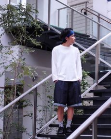 画像10: ★SALE 40%OFF★KIIT(キート) C/N PLATING SWITCHING L/S TEE KIC-T89B-010 (WHT X BLK) (10)