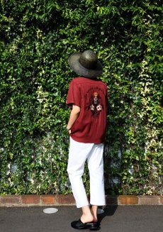 画像9: children of the discordance(チルドレンオブザディスコーダンス) OLD PATCH DENIM PANTS COTDPT-001(WHT) (9)