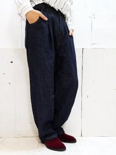 画像4: KIIT(キート) 11.5oz DENIM EASY WIDE PANTS (IND) (4)