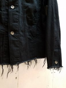 画像4: KIIT(キート)11.5oz DENIM LOOSE BLOUSON　KID-Y93-009　(BLK) (4)