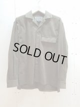 KIIT(キート) ULTRA SUEDE OPEN COLLAR L/SLEEVE SHIRTS KID-B90-602