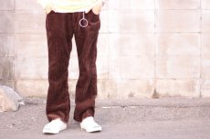 画像6: KIIT(キート) 5W COTTON CORDUROY FLARE PANTS KID-P97B-010 (BRN) (6)