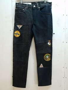 画像1: children of the discordance(チルドレンオブザディスコーダンス)VIETNAM PATCH VINTAGE DENIM 17AWCOTDNYPT-005(BLK) TYPE.A (1)