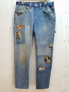 画像1: children of the discordance(チルドレンオブザディスコーダンス)VIETNAM PATCH VINTAGE DENIM 17AWCOTDNYPT-005(IND)  (1)