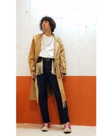 画像13: ★SALE 40% OFF★children of the discordance(チルドレンオブザディスコーダンス) FRINGE DENIM PANTS COTDPT-008(BLUE.A) (13)