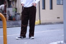 画像8: KIIT(キート)　5W COTTON CORDUROY WIDE PANTS　KID-P96B-010　（BRN) (8)