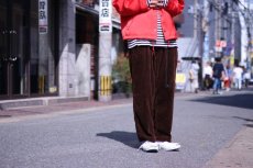 画像9: KIIT(キート)　5W COTTON CORDUROY WIDE PANTS　KID-P96B-010　（BRN) (9)